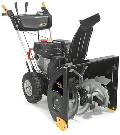 Alpina AS 56 P spazzaneve a scoppio, 212 cc, ampiezza di lavoro 56 cm, due stadi, 5 velocità + retromarcia, ruote da 13', getto di espulsione della neve fino a 10 m