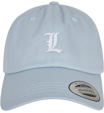 Mister Tee Unisex Letter Lightblue Low Profile Cap one Size L