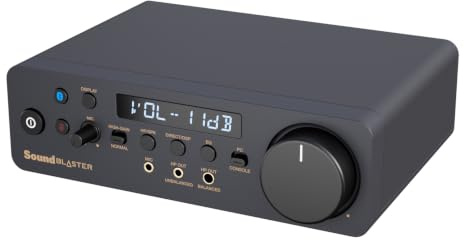 Creative Labs Sound Blaster X5 HI-RES External Dual DAC USB Sound Card