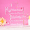 Lightzz Geschenke für Frauen, Ermutigen Geschenke für Beste Freunde,Schwester, Kollegin,Du bist Großartig Gravierter Acrylblock Puzzle