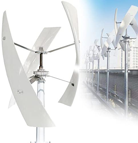 AALGO Aerogenerador Vertical 5000W/9000W 12V/24V48V Turbina Eólica Energía Libre Levitacion Magnetica Generador Viento Instalacion Eolica Domestica con Controlador,5000W-48V