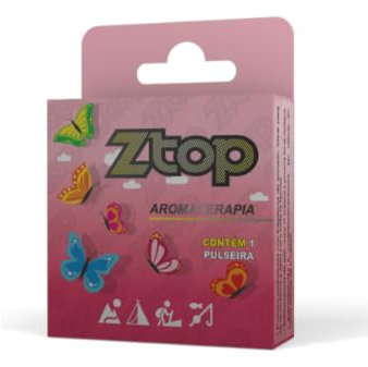 Ztop pulsera de aromaterapia antimosquitos - ninãs color rosa