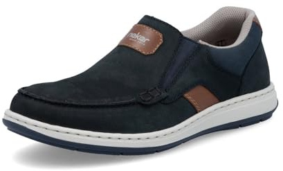 Rieker Herren Slipper 17368, Männer Slip On, lose Einlage