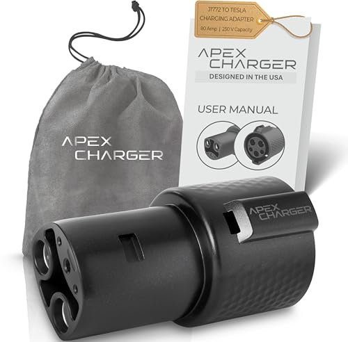 *NUR FÜR TESLA * EV-Ladegerät-Modelle und -Anschlüsse. J1772 auf Tesla Adapter für Level 2 Handy und Wand. Autobesitzer Elektrofahrzeug tragbare Tech-Geschenke. Außenkabel Typ 1 Steckstationen