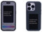 Verbesserte Version Tintenbildschirm-Smartphone-Hülle, kompatibel mit iPhone 15 PRO Max, DIY-Bilder, NFC-Übertragung, langlebiges Display (Schwarz, für iPhone 15 Pro Max)