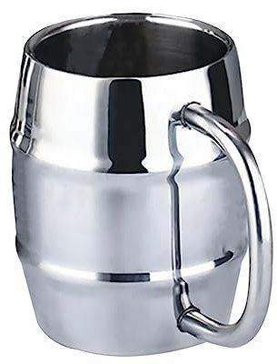 Alipis 3 Pz boccale di birra tazza da caffè in metallo occhiali moscow mule tazza termica bicchieri di vino tazzina da espresso in acciaio inossidabile tazza in acciaio inossidabile