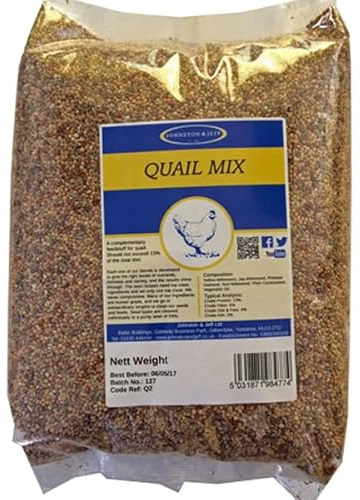12.75kg Quail Mix - Premium High Protein Mix Expertly Formulated to Suit Quails - Tailored for Optimal Quail Health and Vitality- Nutritional Needs