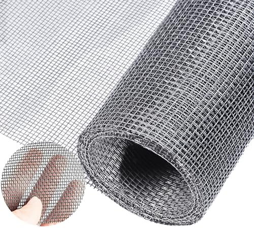 Mosquiteras para Ventanas, Tela Mosquitera por Metros 120 x 250 cm, Tela Mosquitera Ajustable, Mosquitera Enrollable Ventana, Fibra de Vidrio Mosquitera Ventana de Insectos de la Protección (Gris)