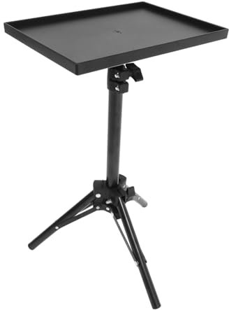 Vaguelly Projector Stand Anti-Slip Tray Bracket Tripod Design Easy to Install Suitable for Devices