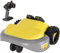 ZIPmow Cortacésped con control remoto, cortacésped alimentado por pilas, altura de corte de 2 a 5 pulgadas, 60% de pendiente, control remoto con velocidades ajustables, tracción 100% eléctrica en