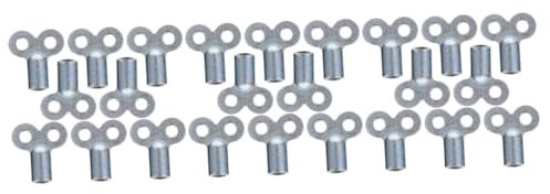 Artibetter Stück Auslassventilschlüssel Heizung Gasventilschlüssel Vierkant Innensechskantschlüssel Mit Loch Dampfheizkörper Wasserschlüssel Luftinstallationsschlüssel