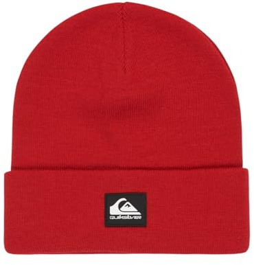 Quiksilver Brigade Beanie Mütze, Rot, One Size