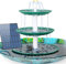 AISITIN Fontaine Solaire Exterieure de Jardin, Améliorée 2025 Pompe d'étang avec 6 Styles de Fontaine pour Jardin, Bain D'oiseaux, Jeux D'eau à Faire Soi-même