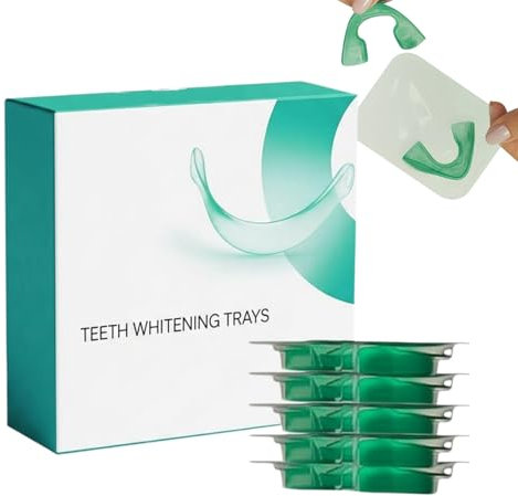 Mascherine Sbiancamento Denti, 15 Paia Denti Sbiancamento Bocca Mascherine, Mascherines Rinfrescanti Gusto Menta Per Sbiancamentos Dentis, Pulizia Sbiancamentos Dentis Brillante Mascherines