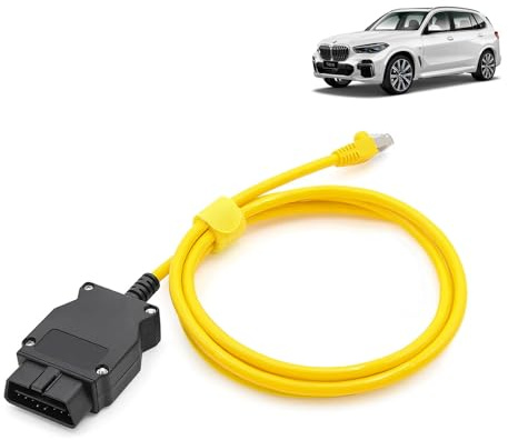 2M ENET Kabel RJ45 für F-Serie, Enet rj45 Ethernet, Ethernet Interface Adapter für Diagnosetools, Programmierung und Codierung, RJ45 Diagnosekabel für Pkw und Nutzfahrzeuge