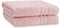 Catherine Lansfield Zero Twist Bath Sheet Pair Pink, 90x140cm x2