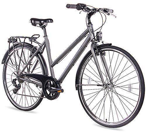 Chrisson City One Trekkingrad 28 Zoll Urban Bike Trekking Fahrrad 155 - 175 cm Trekkingbike mit 7 Gängen StVZO