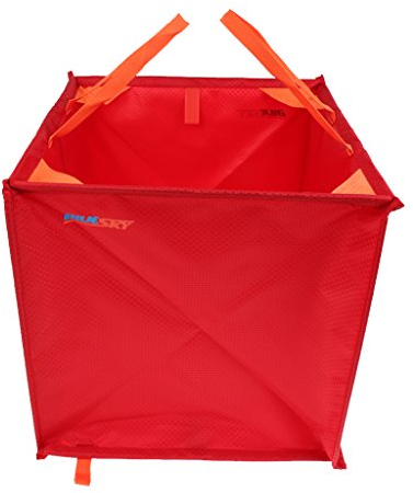 Toygogo Professionelle Faltbare 15,8Dreieck Baumpfleger Baum Chirurgie Wurfleine Wurfgewicht Tasche Aufbewahrungswürfel Kleidung Fall Rot