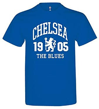 Chelsea FC The Blues T-Shirt Authentic UK Merch, königsblau, M
