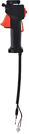 BOUDECH Manico acceleratore con Foro da ø 26 mm e Filo del Gas da 26 cm Compatibile con decespugliatori, tagliarami e mototrivelle