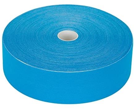 PHYTOP Kinesiologie Tape Endlosrolle, elastisches Physiotape Kinesiotapes wasserfest (5cm x 35m), Sport Tape für Muskelverletzungen (Blau)