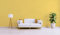 TADESSI M1-No.3661 Papier peint intissé uni Jaune