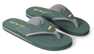 Animal Jekyl Mens Lightweight Flip-Flops | Durable with EVA Outsole, Toe Post & Soft Padded Upper Straps for All Day Comfort, Easy to Pack, For Summer, Beach & Pool