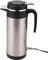 Wakects Elektrischer Wasserkocher für Auto, 12 V, 1200 ml, Edelstahl, Reise-Wasserkocher mit Zigarettenanzünder, tragbarer Reisewasserkocher für heißes Wasser, Kaffee, Tee
