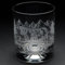 GLYPTIC GLASS ART 'Highland Cow' Hand Etched/Engraved Whiskey Tumbler Glass