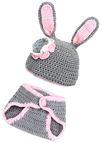 HOMSFOU Kleidung Kleider Requisiten Für Die Neugeborenenfotografie Einfach Strickmütze Baby
