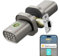 ThorBolt HomeKit Lock Over 𝗧𝗛𝗥𝗘𝗔𝗗 Smart Fingerprint Lock with Keypad Door Knob, HomeKit Hub 𝗥𝗲𝗾𝘂𝗶𝗿𝗲𝗱, 𝗶𝗢𝗦 𝗢𝗡𝗟𝗬 for Interior Door, Bedroom, Office, MK1 Titanium