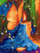 Schmetterling Malen Nach Zahlen Erwachsene, Kerze Malen Nach Zahlen Kinder Klein 80x60cm, DIY Set Erwachsene Handgemalt Leinwand Ölgemälde, Acrylfarben mit 3 Set Pinseln, Zimmer Deko Aesthetic -Y263