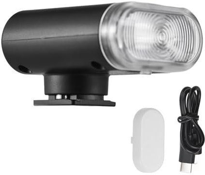 Camnoon Universal Kamera-Blitz GN10 Blitzgerät 5600K Speedlite 8-stufig einstellbare Helligkeit 1-5s Wiederaufladezeit Eingebauter Akku Ersatz für Canon Nikon Fujifilm Olympus Panasonic Kamera