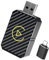 Shiptree Adaptateur CarPlay sans Fil pour iPhone, Mise À Niveau Plug & Play Adaptateur Car Play, Easy Connect, iOS 10+ Et Voitures À Partir De 2016, Inclus Un USB-C Adaptateur
