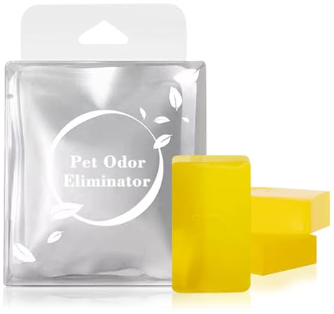 UBPET 3 Piece Odour Eliminator for UBPET Self Cleaning Cat Litter Tray and PURA MAX Automatic Litter Box, Cat Urine Excrement Odour Remover Deodorisers