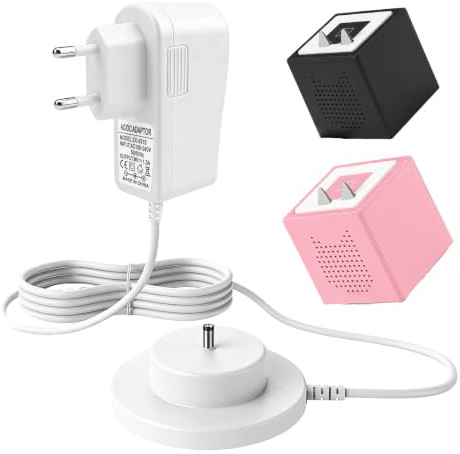 Flomiara 9V Ladestation für Toniebox, Ersatz für Toniebox Original Ladekabel Kompatibel mit für Tonie Box Audioplayer Kann, für Ersetzen Toniebox externen Stereolautsprechern Ladegerät Ladekabel