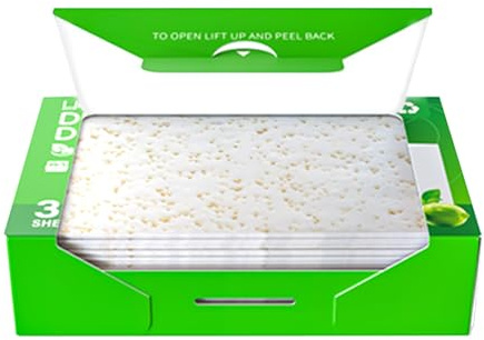 Dishwasher Detergent – 30 Pieces of Dishwashing Sheets | Cleaning Tablets for Dishwashers – for Kitchen Home Apartment Hotel Tableware and Cutlery