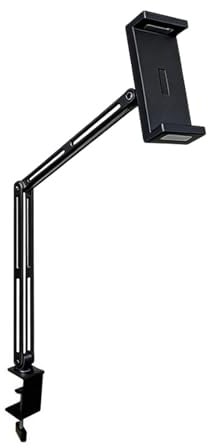 Obotsnoi Support robuste pour tablettes, jeux vidéo, lecture et travail, prend en charge les appareils de 4,7 à 13 pouces