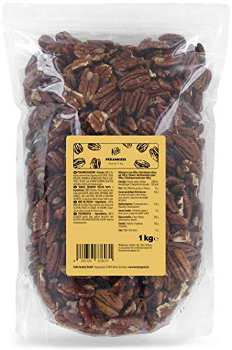 KoRo - Pekannusskerne 1kg - Naturbelassene Pekannüsse in der Vorteilspackung