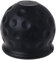 Behavetw Housse de protection universelle en caoutchouc pour boule de remorquage de voiture (noir)