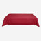 Tischdecke Leinenoptik Leinen Lotuseffekt Wasserabweisend Lotus Eckig 160x320 cm Rot