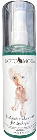 Kotomoda Champú probiótico para Sphynx Cats 120 ml