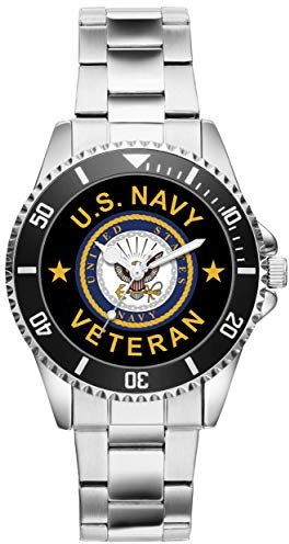 KIESENBERG - Geschenk US Navy Veteran Military Soldat Artikel Uhr 6504