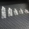 SUPERTOOL 10 Stück Türscharniere 300 x 45 mm Klare Scharniere aus langlebigem Acryl Kunststoff für Tür Klavier Schrank Klavier