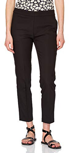 Morgan Femme Pantalon 7/8eme Cigarette Prosy Pants, Noir, 38 EU