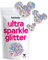 Hemway Ultra Sparkle Glitter - Mickey Mouse | Silver Holographic Metallic Flake Sequins for Resin & Epoxy Crafts | Craft Supplies for Tumblers, Festival, Face, Body, Eye & Nail Art Decoration | 50 g