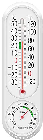 Thermomètre Exterieur Jardin Thermomètre À Effet De Serre Hygromètre Jardin Usine Indicateur De Température Numérique Hygromètre Mur Extérieur Hang Intérieur