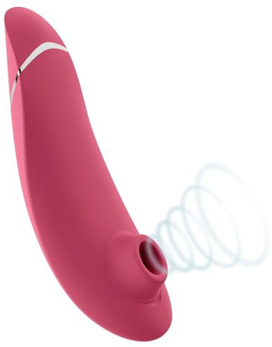 Womanizer Premium 2 Klitoris-Sauger –Saugspielzeug mit Autopilot und Smart Silence – Wasserdichter Klitoris-Stimulator mit 14 Sauggeschwindigkeiten – Vibrierendes Sexspielzeug für Frauen - Rosa