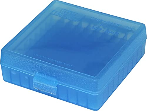 X-Targets MTM .22 Long Rifle 100 Schuss Patronen Box/Blau