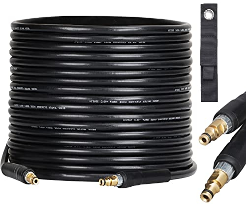 OHAYORI 6M Hochdruckschlauch Ersatzschlauch für Kärcher K-Serie K2/K3/K4/K5/K6/K7, 180Bar Verlängerungsschlauch mit Click Quick Connect Stecksystem (Zubehör für Kärcher Hochdruckreiniger)